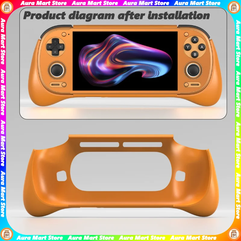 Retroid Pocket 6/RP5/G2 TPU Frosted Soft Grip Game Control Handle Protective Case Waterproof Anti Drop Wear-resistant Cover