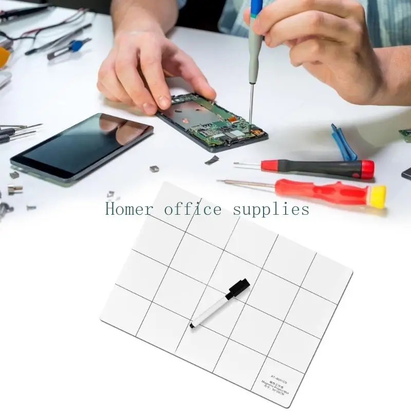 

K43B Work Pad Rubberized Magnet Pad Workstation Large for Electronics Repair