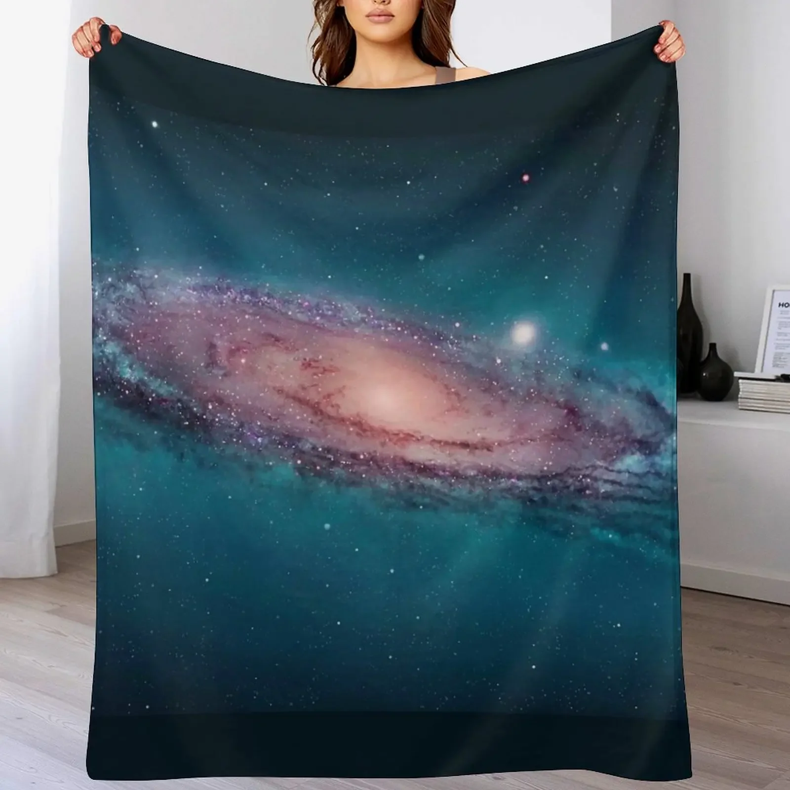 

Andromeda Galaxy, space, astrophysics, astronomy Throw Blanket Polar Decorative Beds blankets ands Blankets