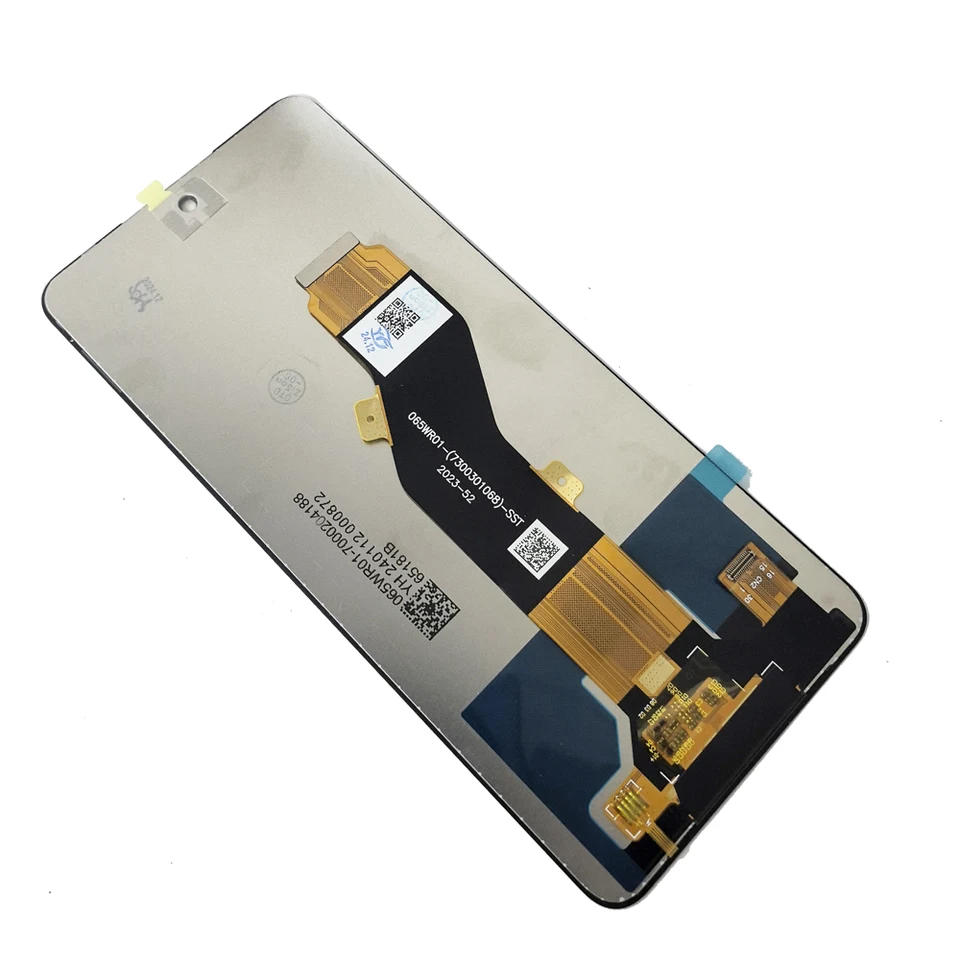 6.6“ IPS Display With Frame For ZTE Blade V60 Design V60 Vita LCD