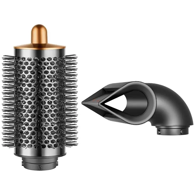 

【TODAY ONLY】Large Round Volumizing Brush And Blade Concentrator Attachment For Dyson Airwrap HS01 HS05 HS08 For Straight Curly