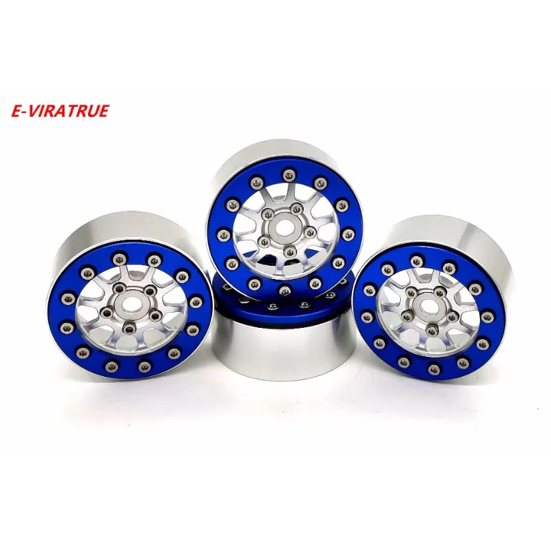 

E-VIRATRUE 1.9''Aluminum Wheel For SCX10&TRX4&TRX6 4pcs