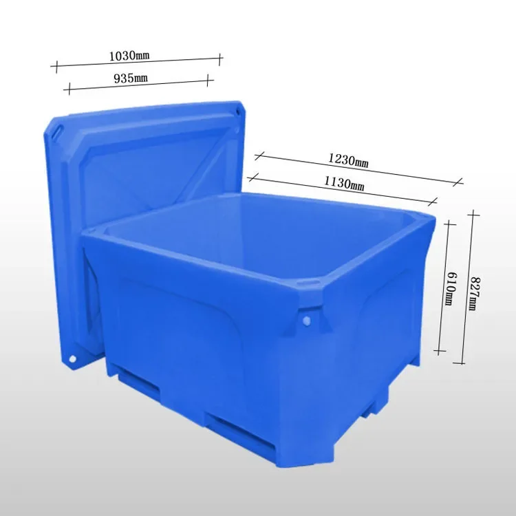 LLDPE+PU Fish Container & Cooler Box for Fresh/Frozen Fish and Fishing Tackle