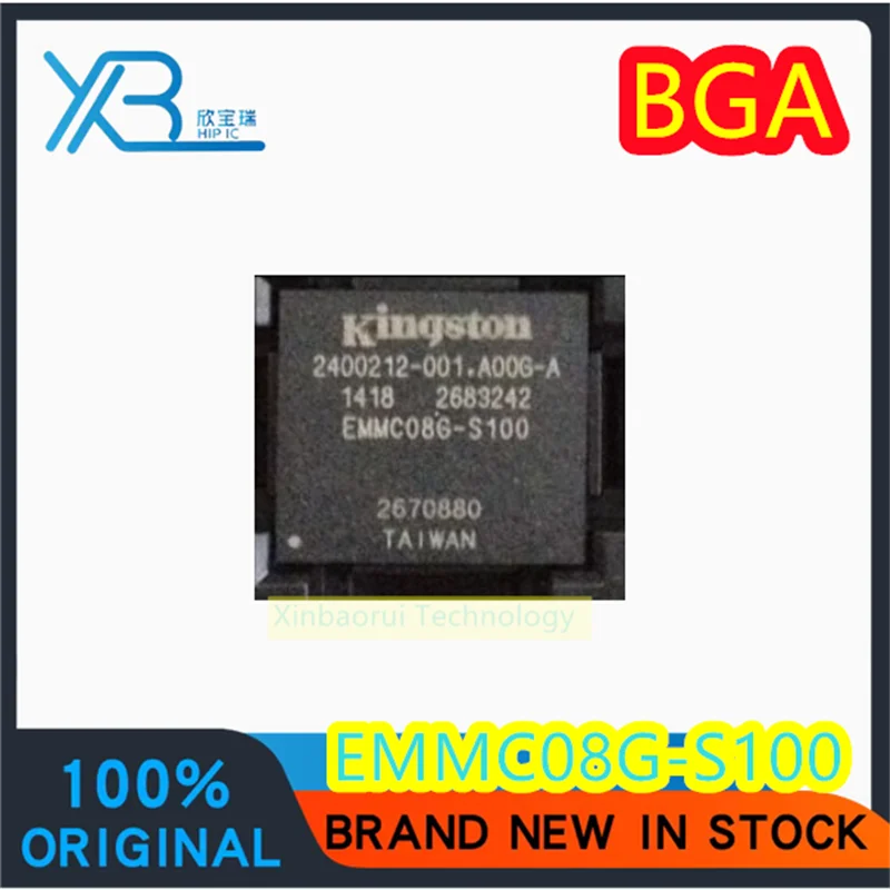 

(1/5pieces) EMMC08G-S100 EMMCO8G-S100 BGA emmc 8G storage IC 100% brand new good quality original