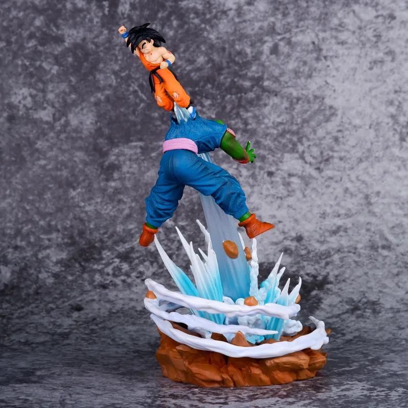 20cm Dragon Ball Z Piccolo Vs Son Goku Action Figures Earth Penetrating Wave Pvc Model Collection Desk Decoration Statue Gifts