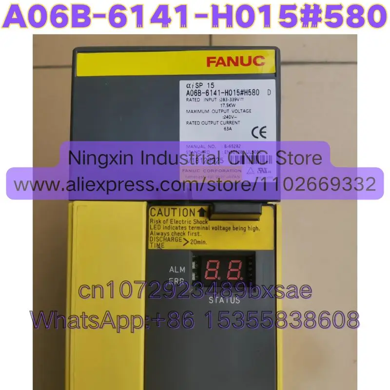Used A06B-6141-H015#580 Function Intact