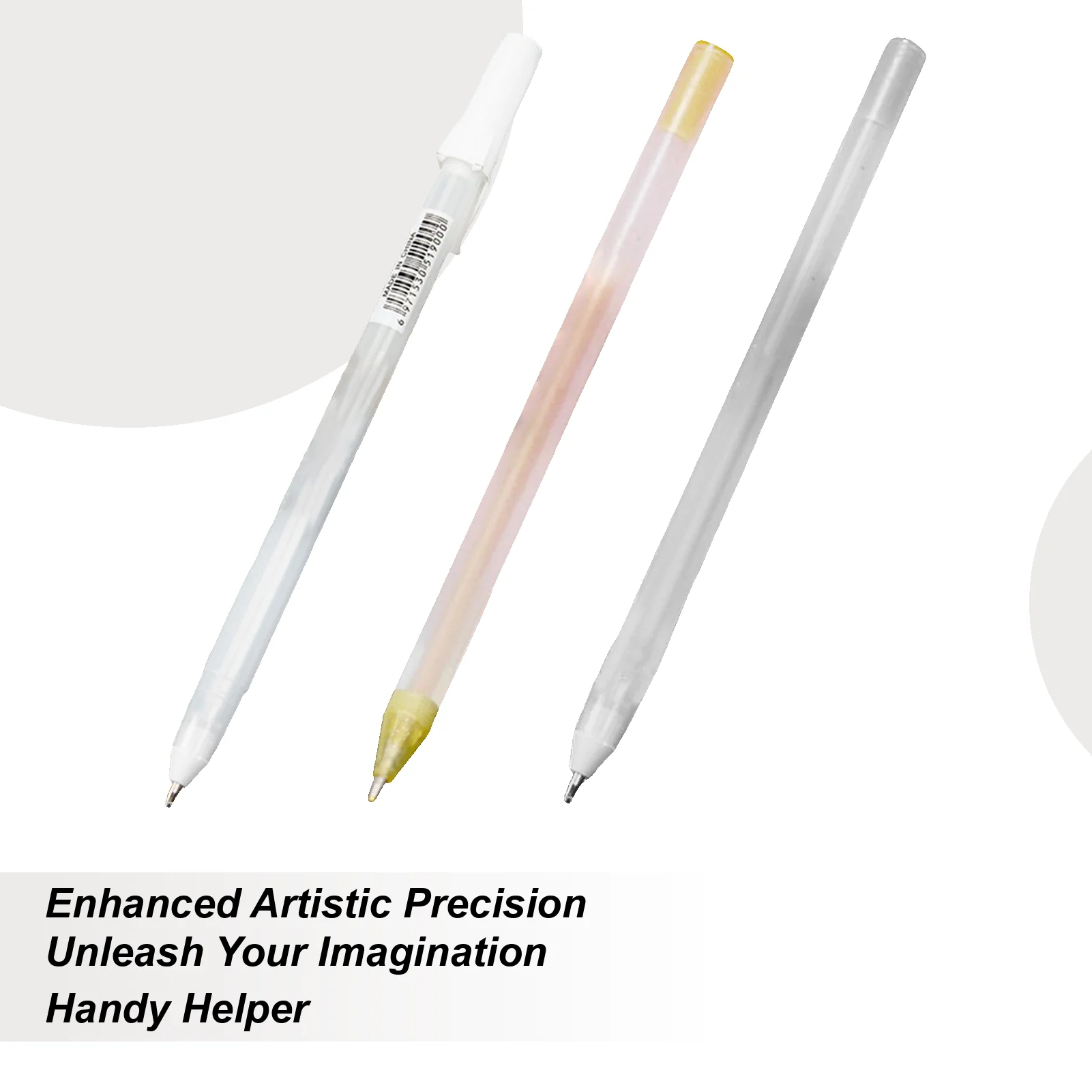 

White Gel Ink Highlight Marker Pens 0.8mm for Art Drawing Sketching Black Paper Manga Scrapbooking Waterproof Paint Pens