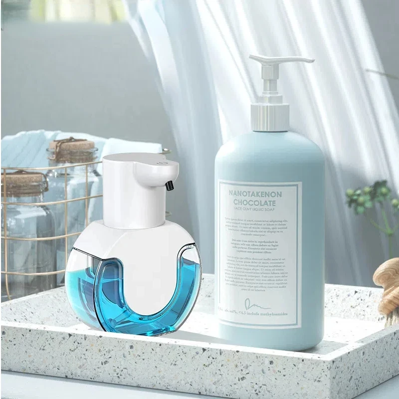 Smart soap dispenser, contactless motion sensor, hand wash device, wall-mounted liquid soap dispenser, liquid and Geer