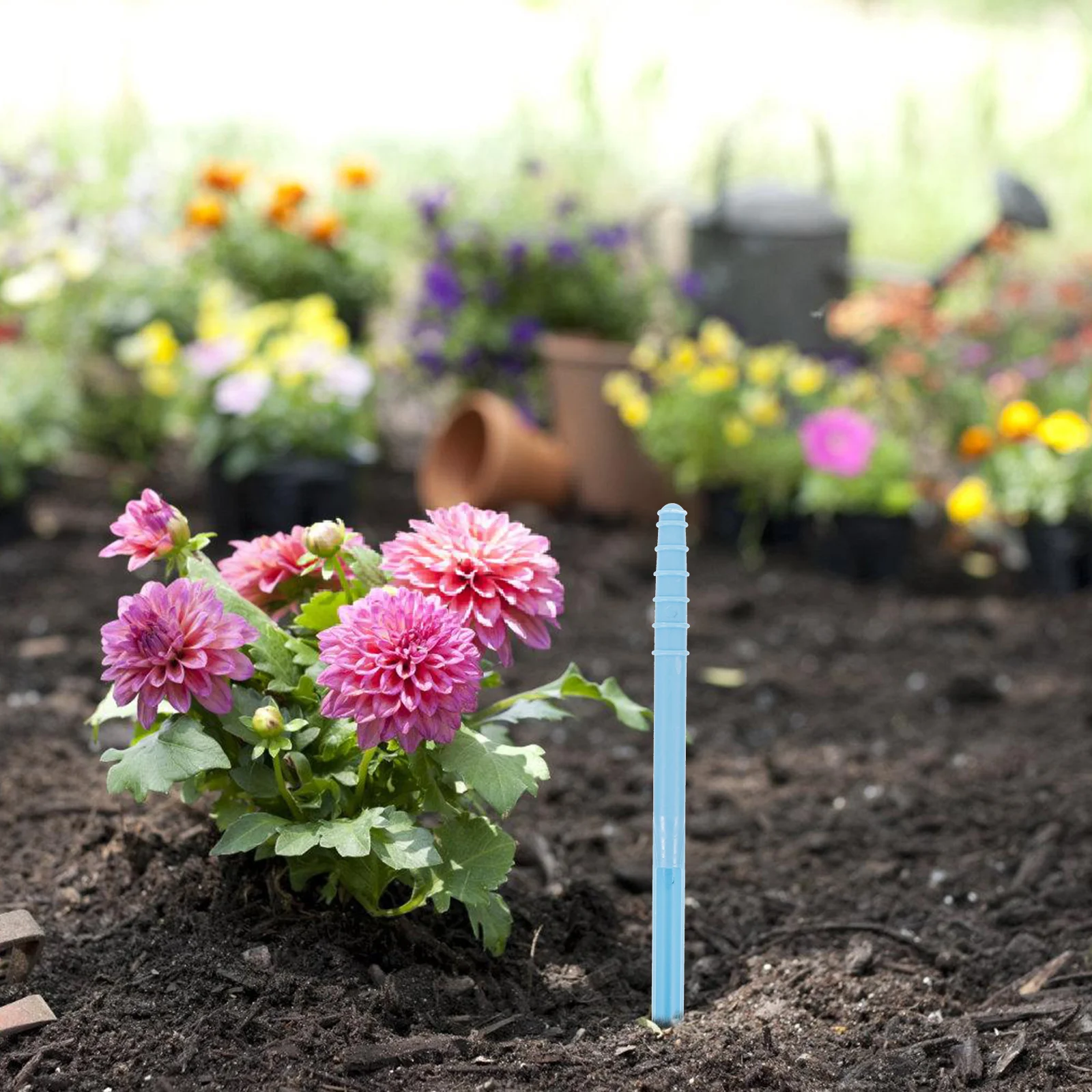 

2Pcs Seeder Sowing Tool Multicolor Plastic Planting Spreader Gardening Adjustable Planter Seedling Pots