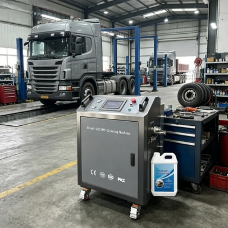 DPF SCR Cleaning Machine Factory Direct Supply Complete Fittings Diesel Commercial Vehicle Exhaust Filter Washer