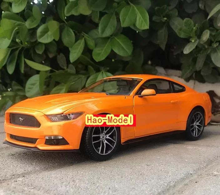 Автомобиль maisto1:18 для Ford Mustang GT 2015, литые детские игрушки из металлического сплава, подарки на день рождения для мальчиков, хобби, демонстрационные коллекционные украшения