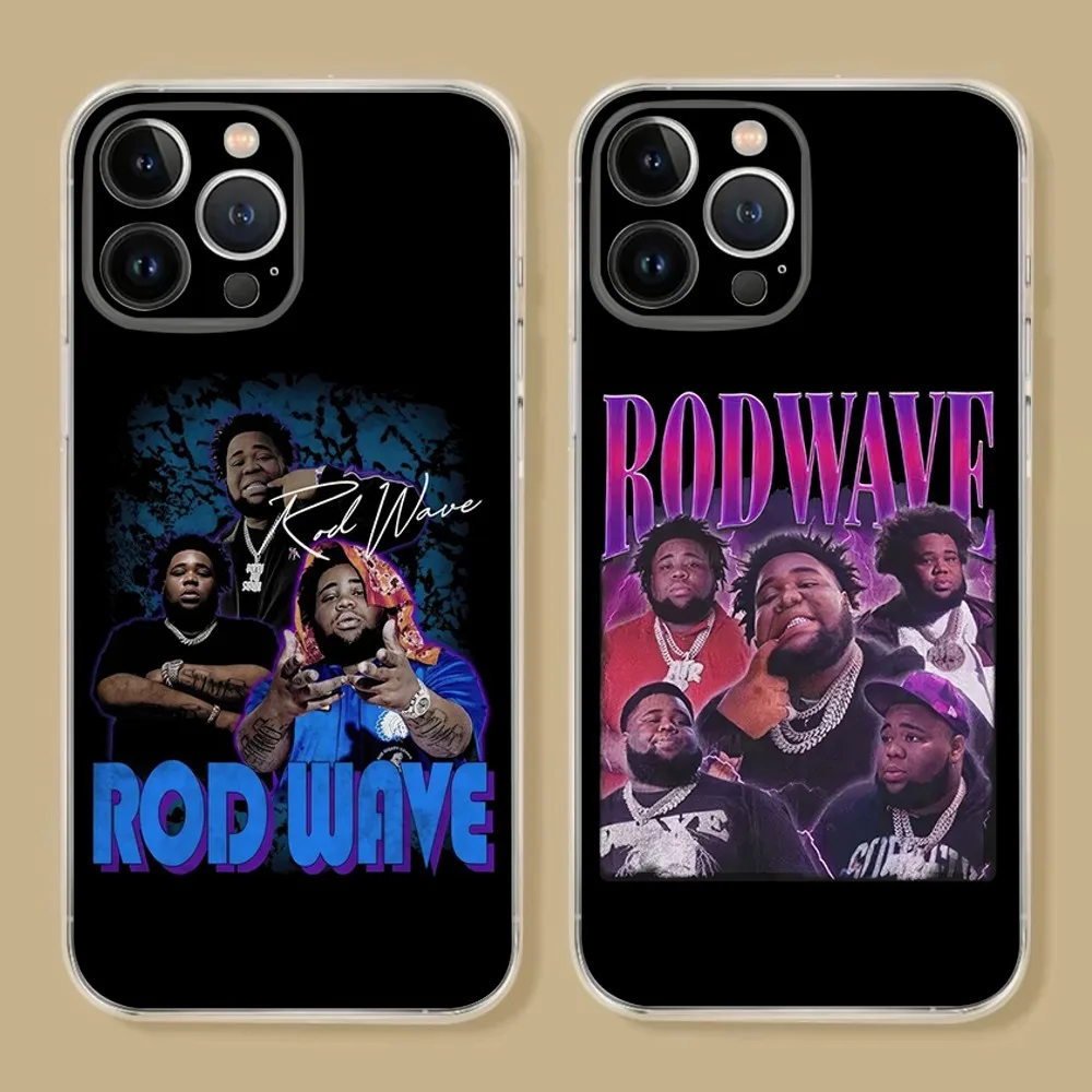 Classic R-Rod W-Wave Rapper Transparent Phone Case For iPhone 15 14 13 12 11 Pro Xs Max Mini XR X 7 8 Plus Transparency Funda