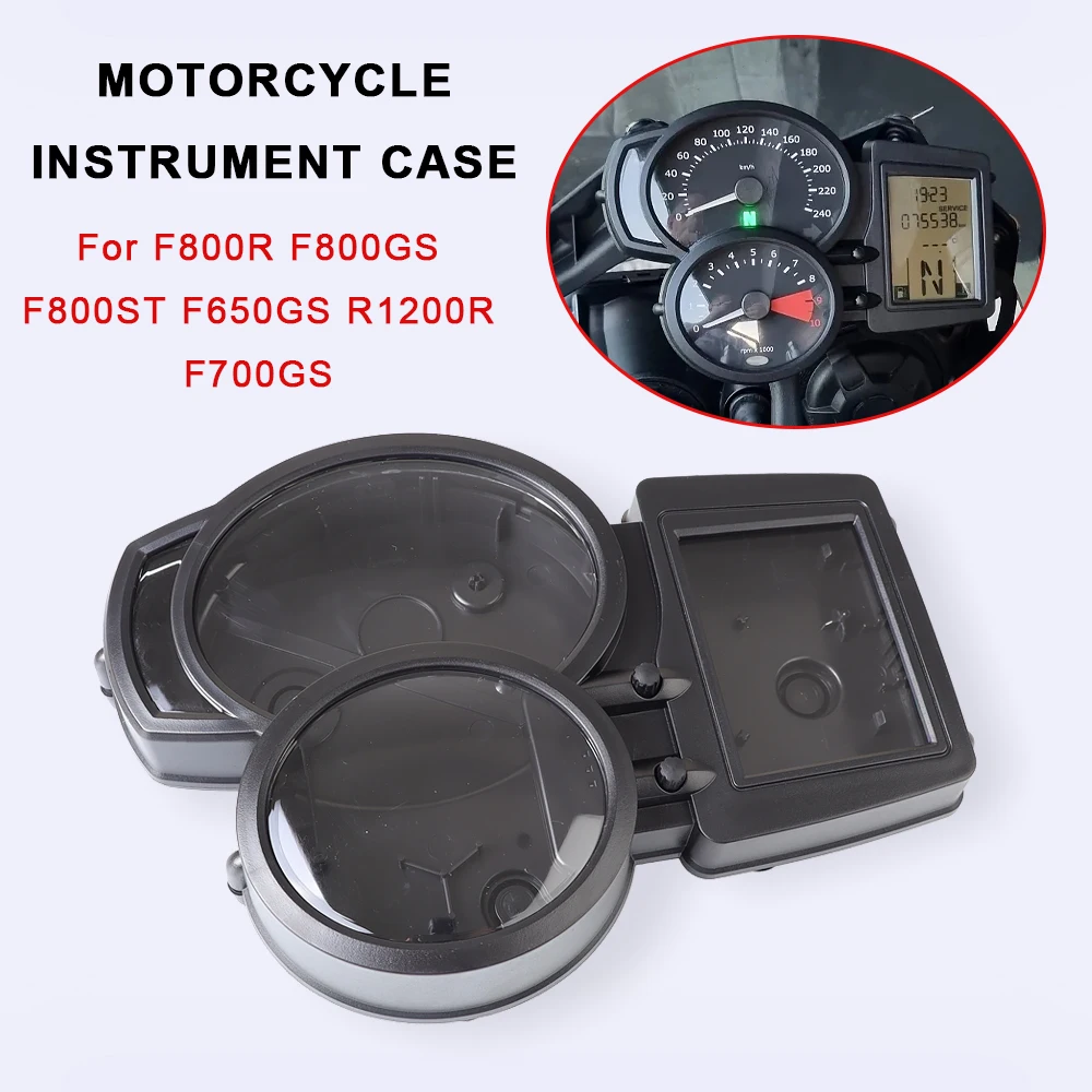 Speedometer Housing Instrument Case Dashboard Cover For BMW F800GS ADV F800R F800ST F650GS F700GS R1200R Motorcycle Accessories