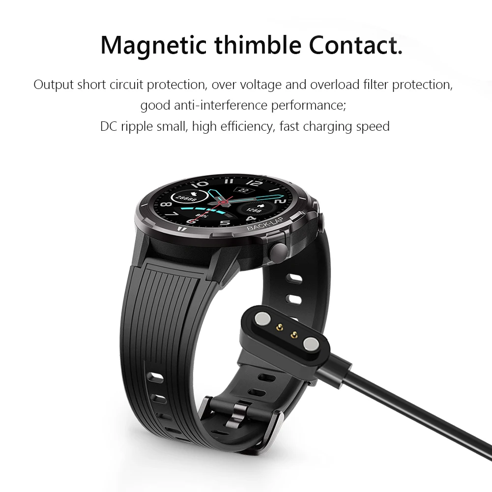 

Smartwatch Dock Charger Magnetic USB Charger for Willful IP68/SW021/SW025/SW01/SW023/ID205U/Umidigi Uwatch 3