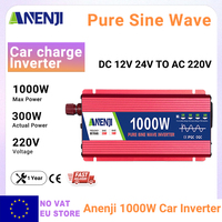 5000W/8000W/3000W/1000W Pure Sine Wave Power Inverter DC 12/24V TO AC 230V Solar Car Inverter Voltage Converter Transformer