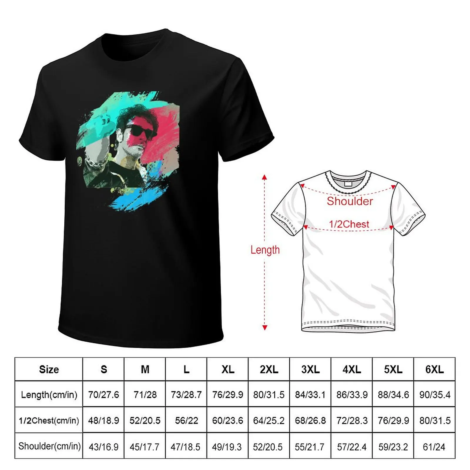 Gustavo cerati, soda estereo T-Shirt Big and Tall Short Sleeve Tee