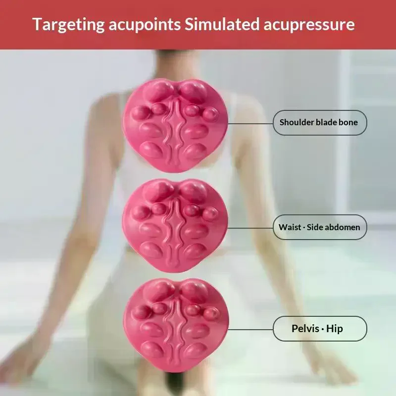 

Cervical Acupressure Massager Ergonomic Neck Massage Pad Dredging Acupuncture Point Back Massage Pillow Relieve Low Back Pain