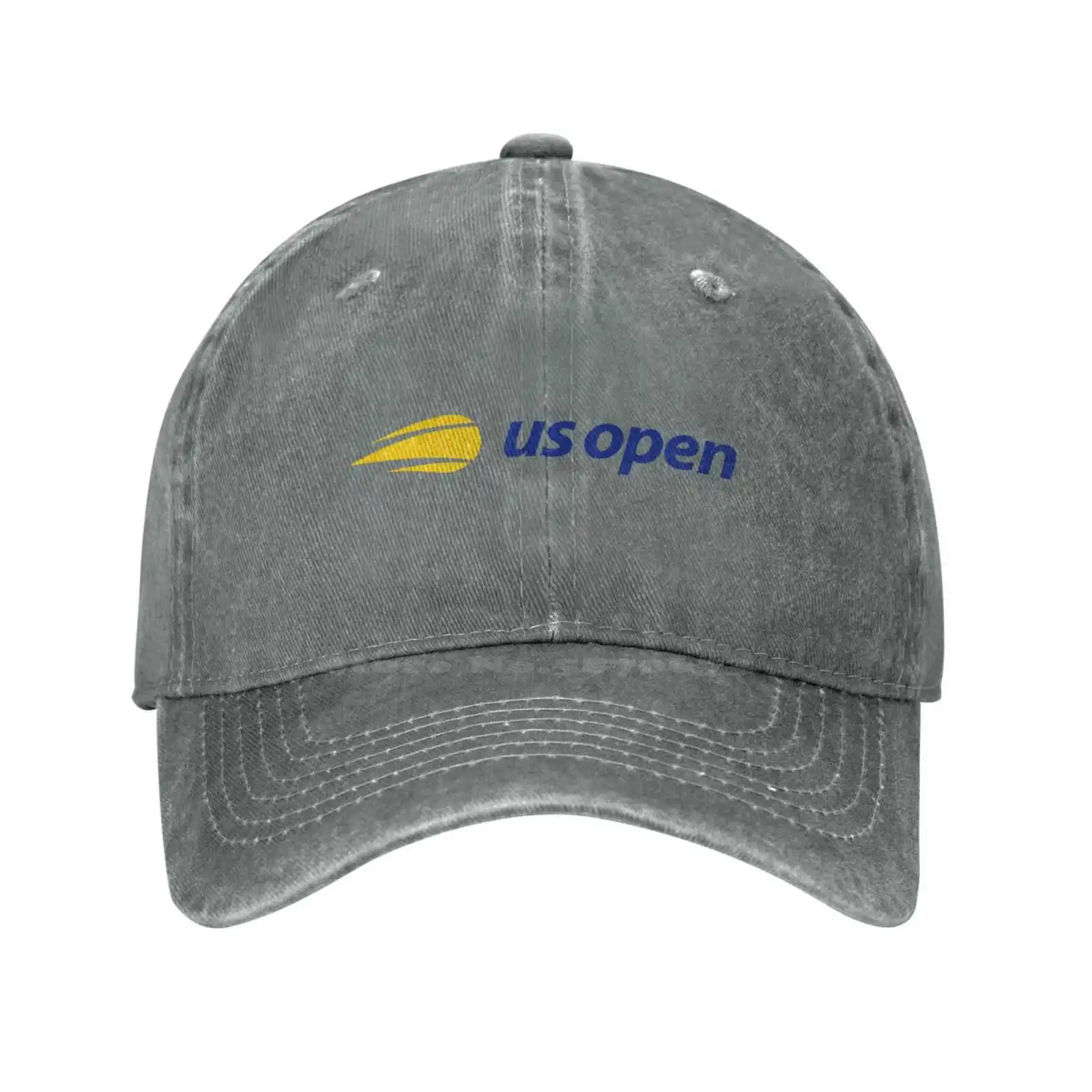 Casquette en denim avec logo US Open, chapeau de baseball de qualité