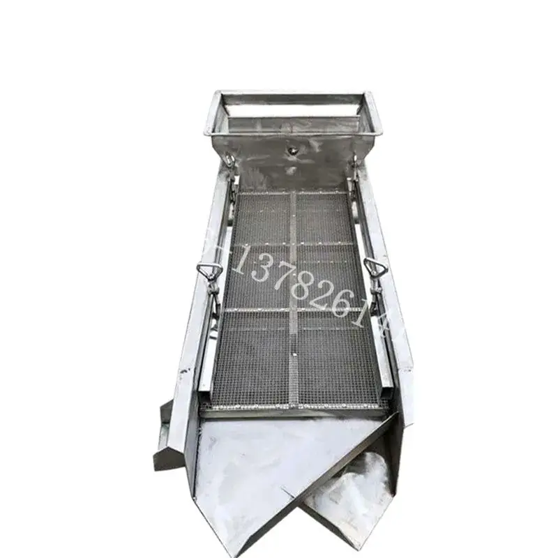 ไฟฟ้า Linear ประเภทสกรูการสั่นสะเทือนเครื่อง sieving ตรงประเภทสาย Bolt สกรู screening Machine/Linear หน้าจอสั่น