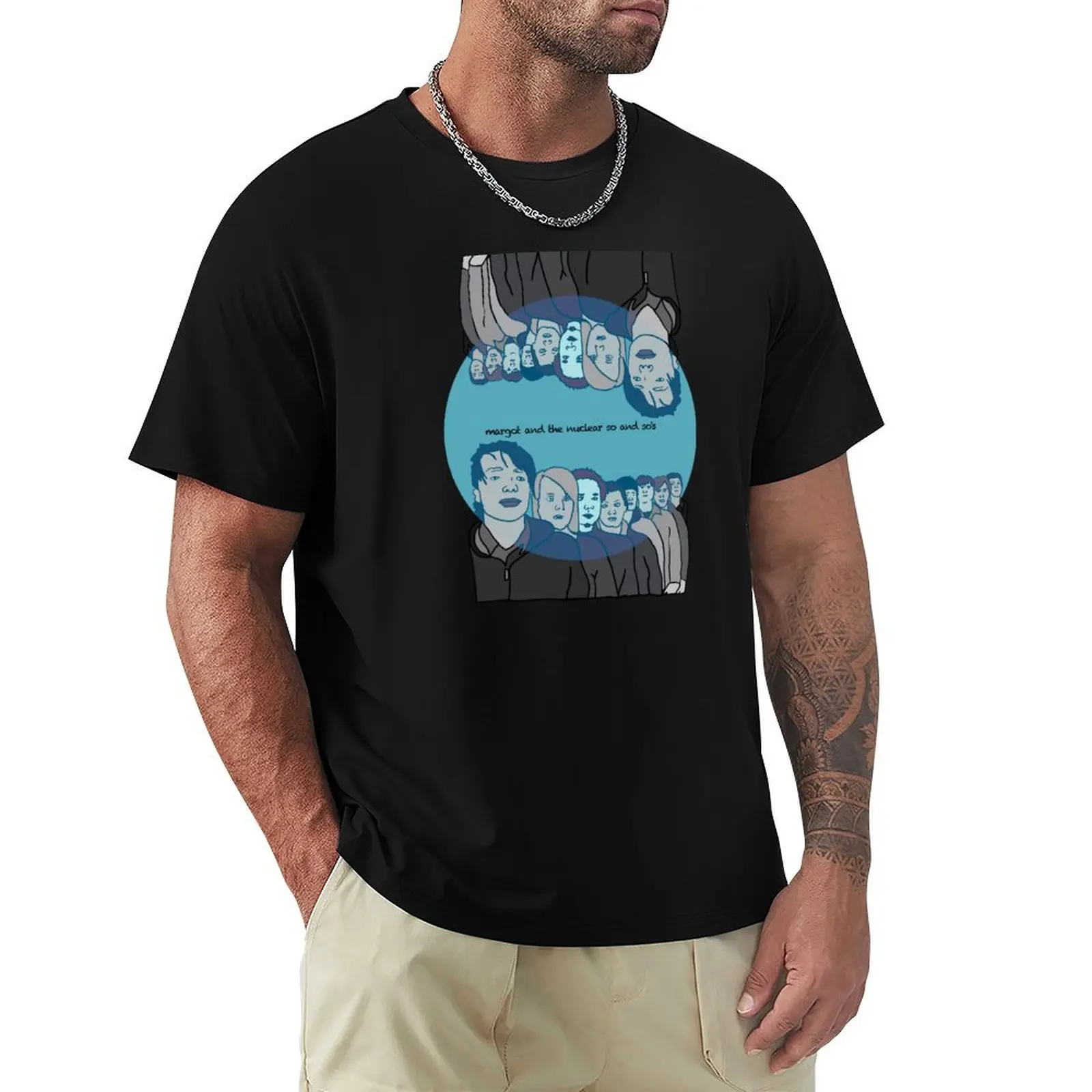 Margot & The Nuclear So And So's (Band Art) T-Shirt t shirt man designer T-Shirt