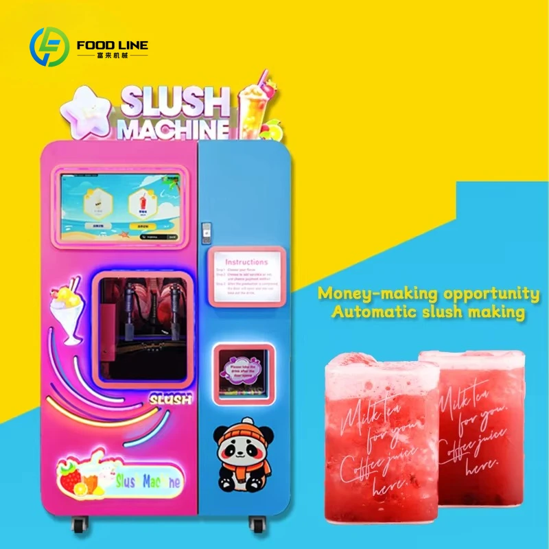 High Quality Slush Maker Machine 30 Seconds Quick Production Commercial Slush Ice Machine