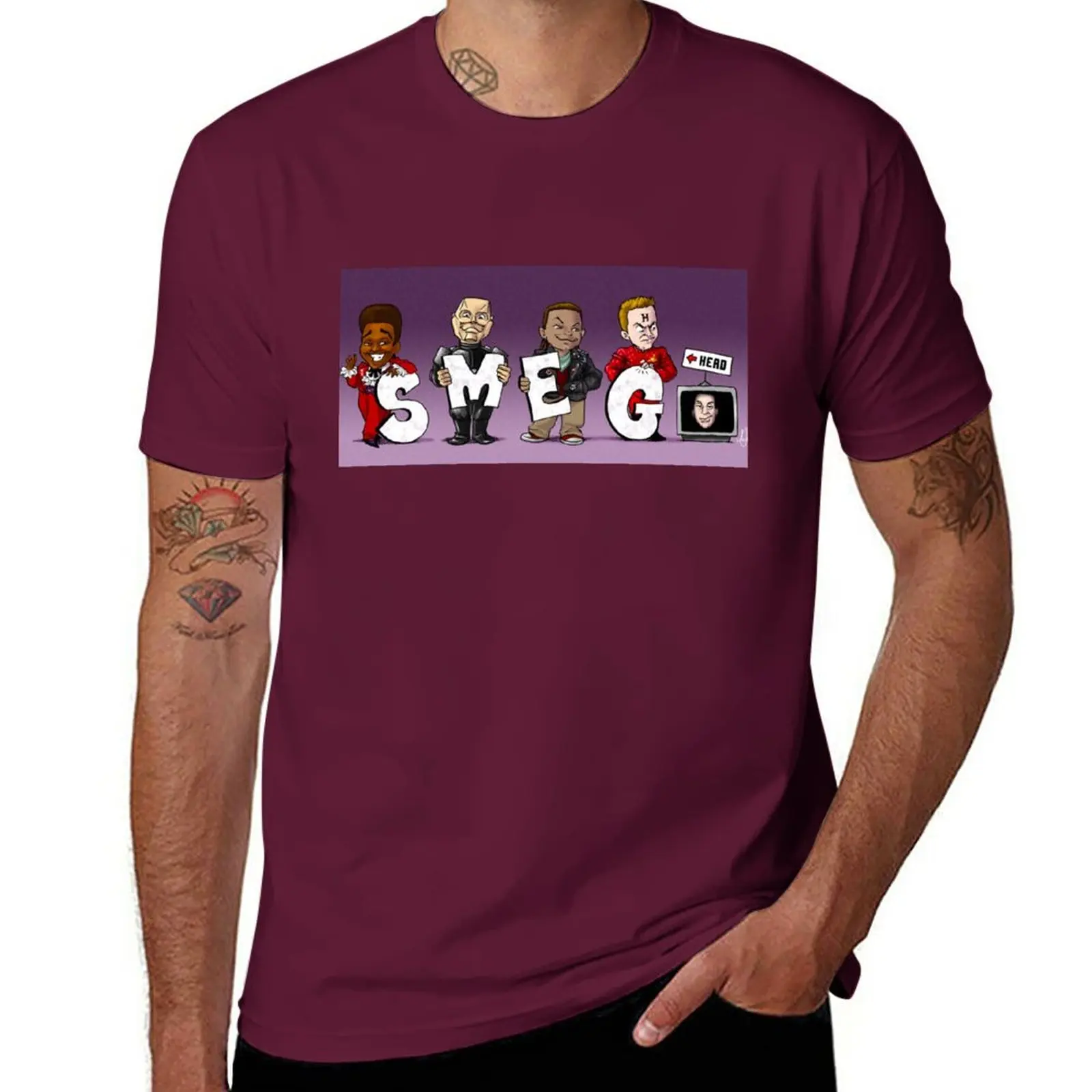 

New Red Dwarf T-Shirt anime Short sleeve workout shirts for men