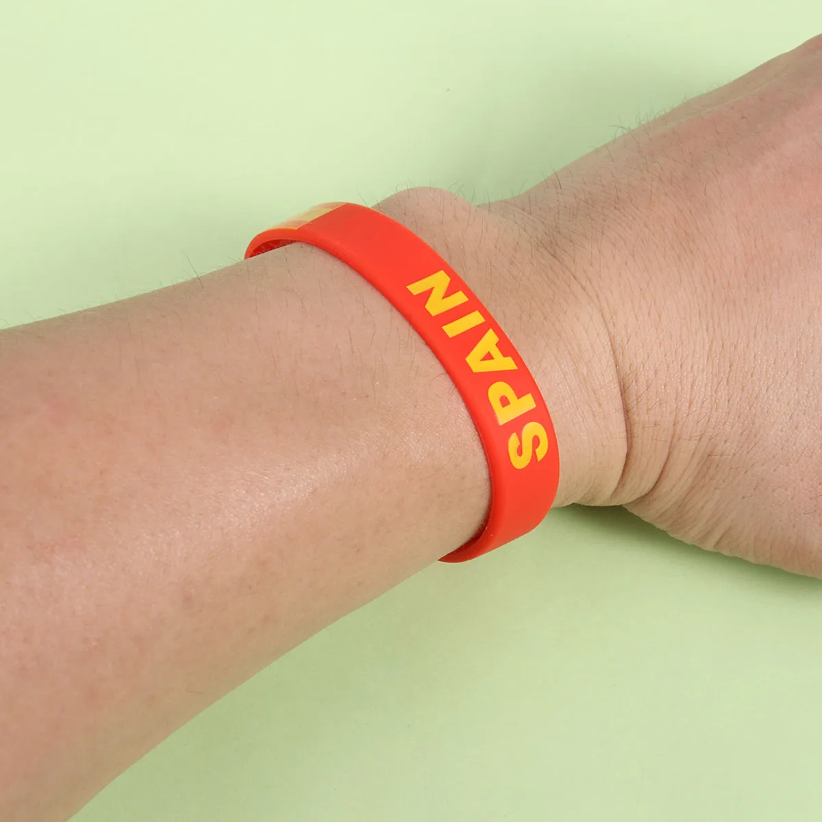 

12 Pcs Silicone Bracelet Country Wrist Bands Flag Wristband Wristbands for Men Straps