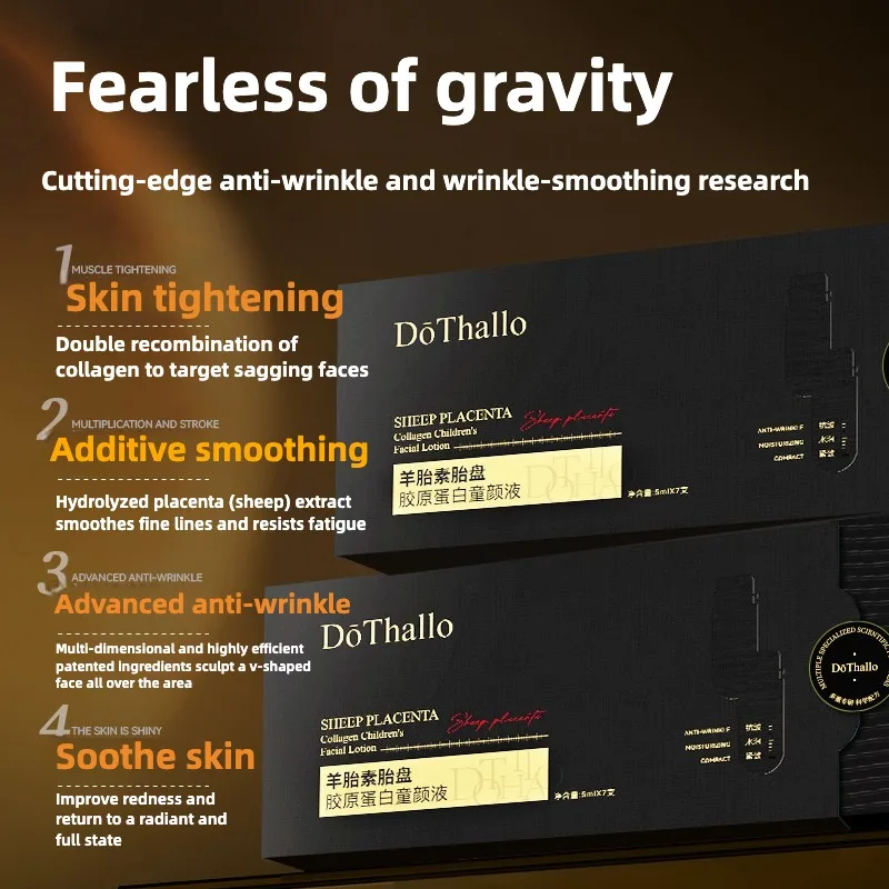 Sheep placenta Collagen Anti-wrinkle Essence Anti-Aging Moisturizing Whitening For Microneedle Instruments Skin Care