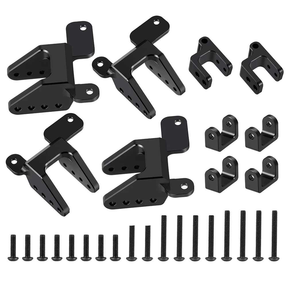 Yeahrun Aluminium Bovenste Schok Verstelbare Mount Upgrade Kit Voor 1/10 Trx6 T6 Ultieme Rc Transportwagen Truck Model Onderdelen