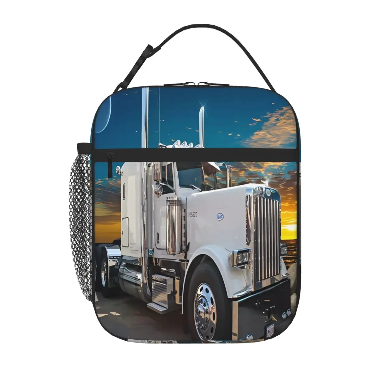Bestselling Nice White Peterbilt All Season Thermal Lunch Bag Daily Meal Prep Cooler Tote