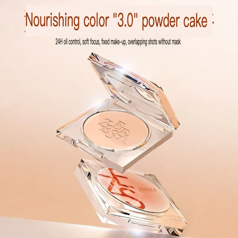 

ZEESEA Focus Concealer Powder: Soft Focus, Oil Control, Concealer, Brightening, Pore Hiding, Setting And Touch-up Loose Powder