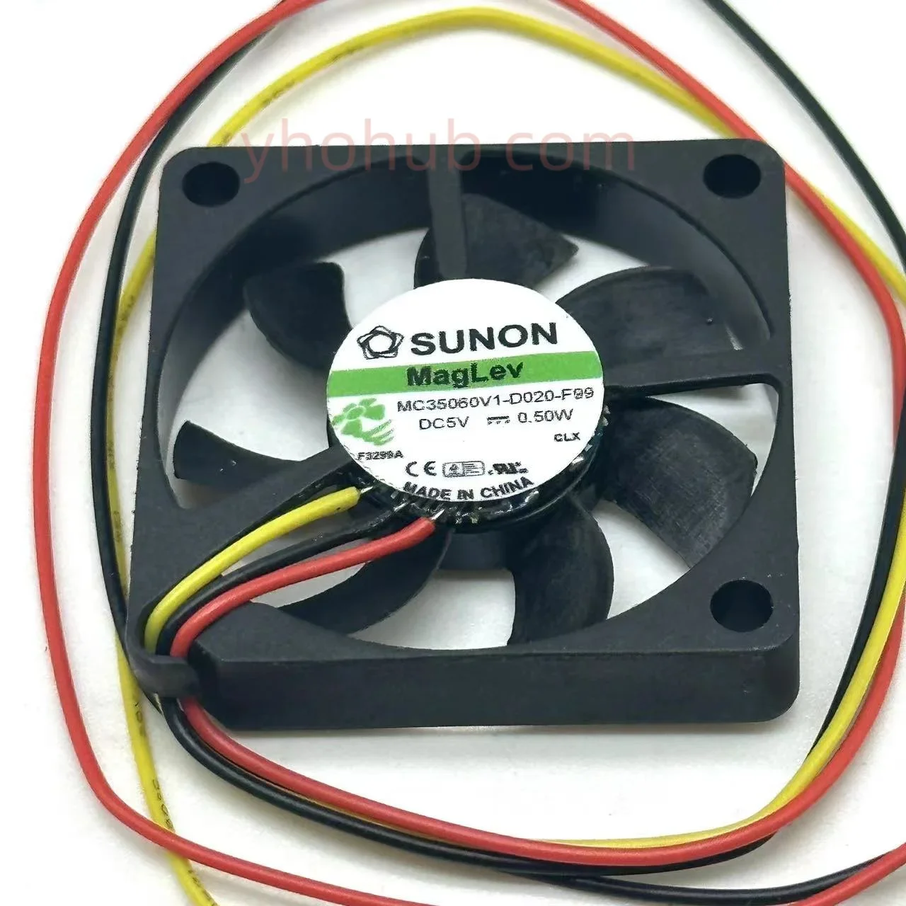 

Ltsf For SUNON MC35060V1-D020-F99 DC 5V 0.50W 35x35x06mm 3-Wire Server Cooling Fan