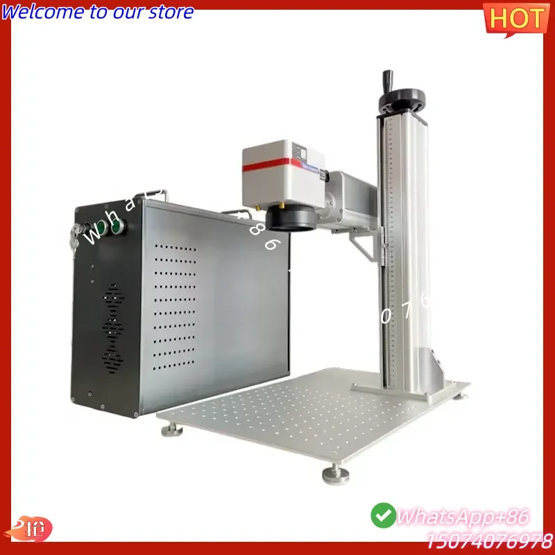 2026 Fiber Marker 20W 30W 50W 60W 100W Fiber Engraver Marking Etching Machine for Metal