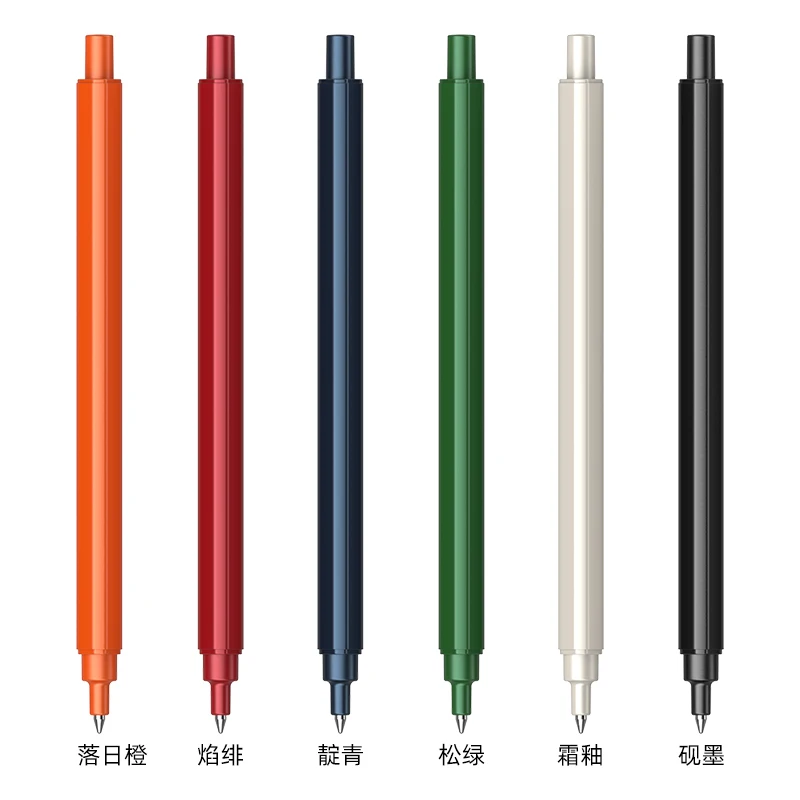 

Sankou JZ20 Shanfeng Metal Neutral Pen High Value Ins Wind Zhengzi Pen Hold Signature Pen Business Office Flowpen