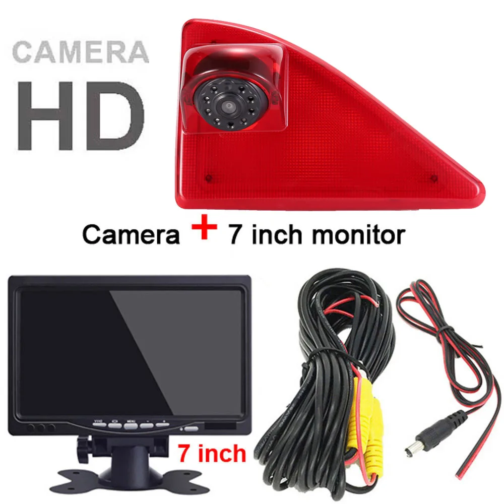 

7inch monitor + HD Car rear view camera for Opel Vauxhall Movano Renault Master Nissan NV400 AB