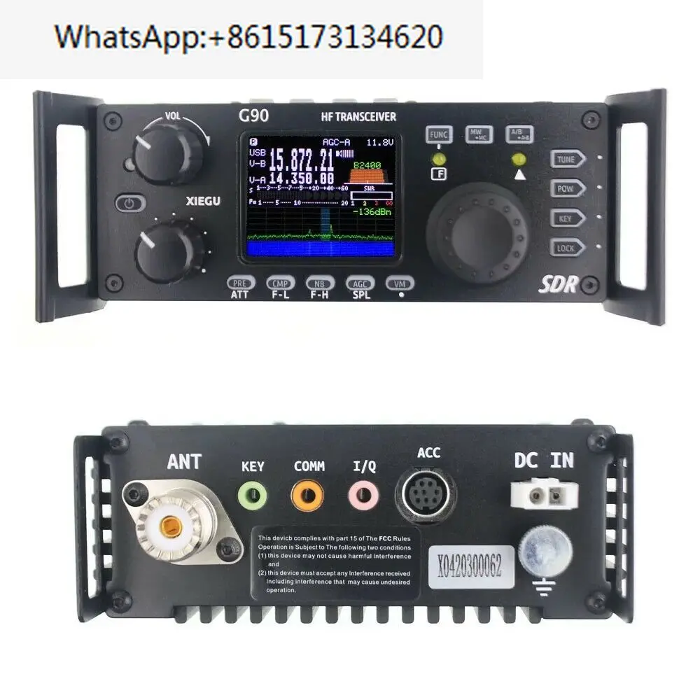 G90 20W BT QRQ SDR HF Radio Transceiver Amateur Radio Xiegu Amateur Radio Short Wave Transceiver