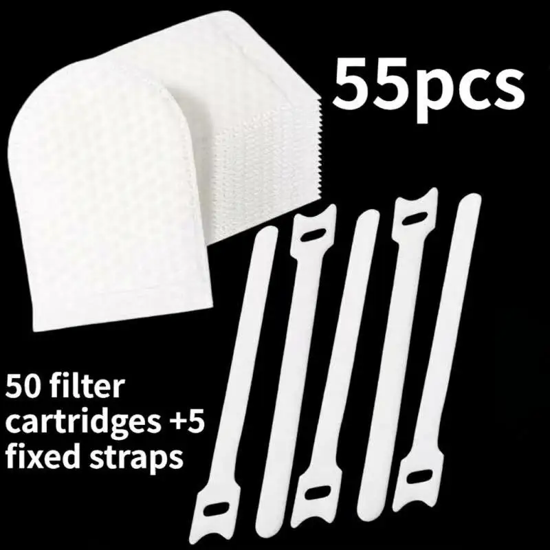 Disposable Faucet Water Filter Cotton Bag Thickened Splash-Proof Design for Removing Sediment Scale Kitchen Bathroom Tools