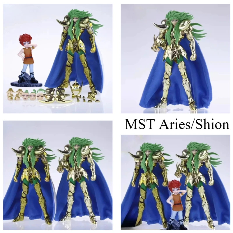 

In Stock MST Aries/Shion/Saint War + Kiki EXM Alloy Joint Golden Saints Cloth Myth Action Figure Toy Collectible Gift
