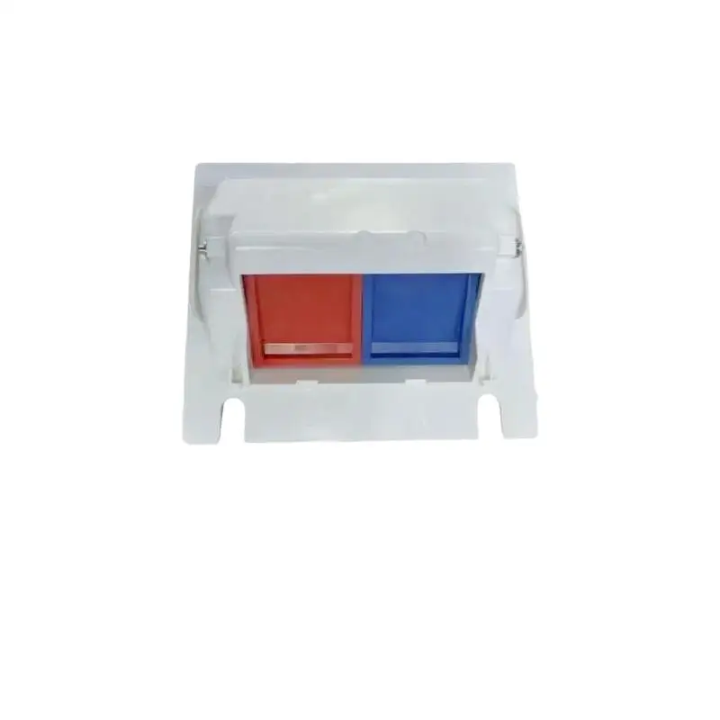 4008 Flushing chamber door cover, red-blue cap, AB liquid absorption flushing chamber door cover, blood penetration machine