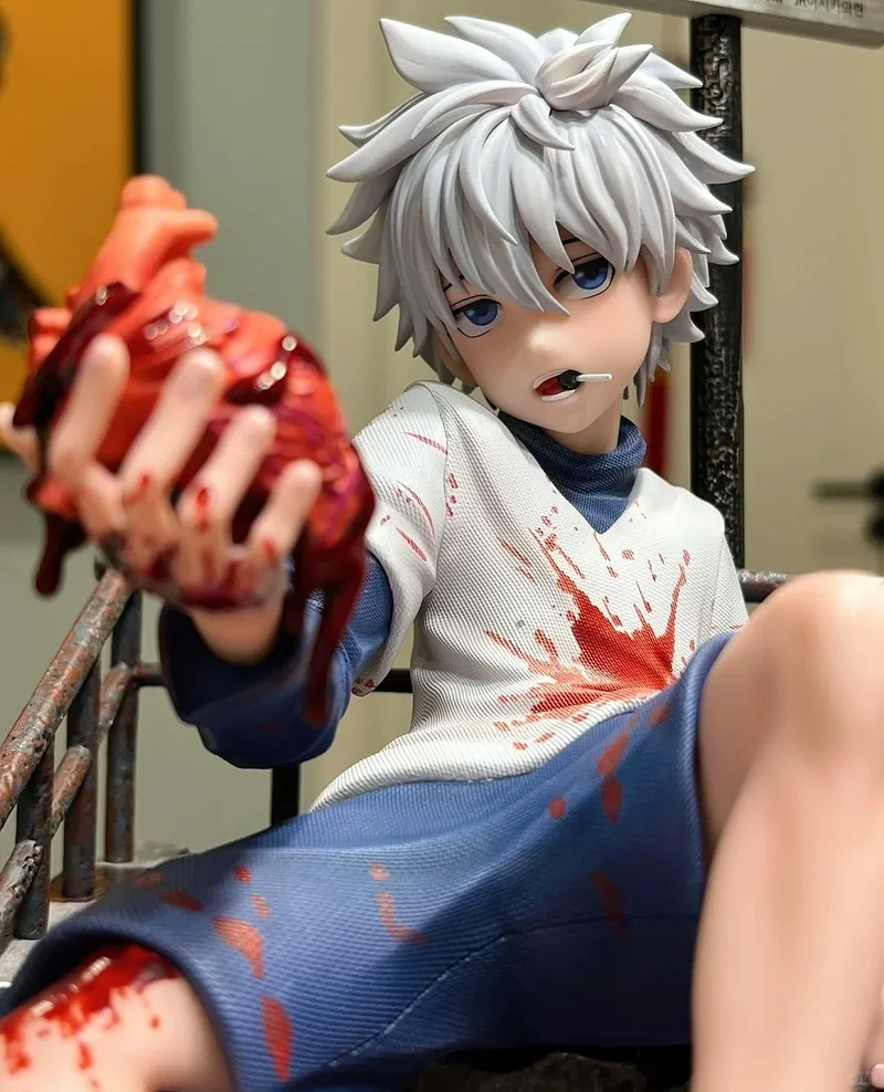 

HUNTER×HUNTER KILLUA ZAOLDYECK Ограниченная серия Gk Коллекционная модель экшн-Статуя Модель Кукла орнамент коллекционные подарки