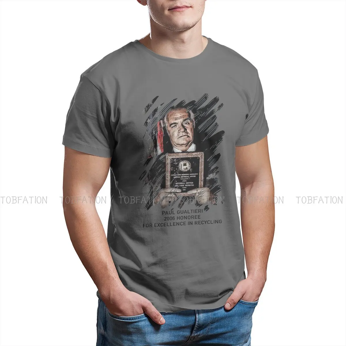 Paulie Gualtieri  Newest TShirts The Sopranos David Chase A Fictional Television Series Male Graphic Fabric Streetwear T Shirt