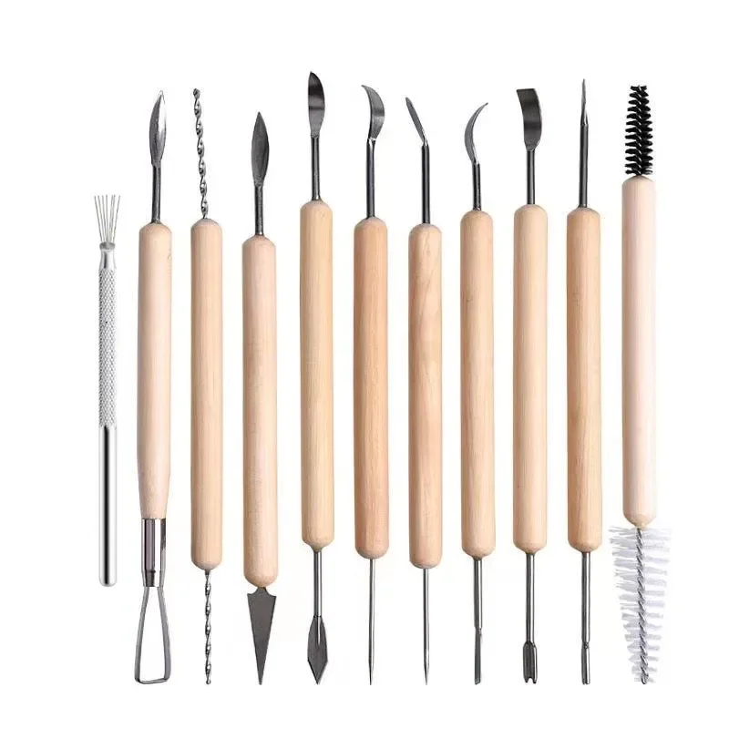 Pottery tools 36 sets of clay pill rod carving knife polymer clay made of hand-DIY stone clay tools