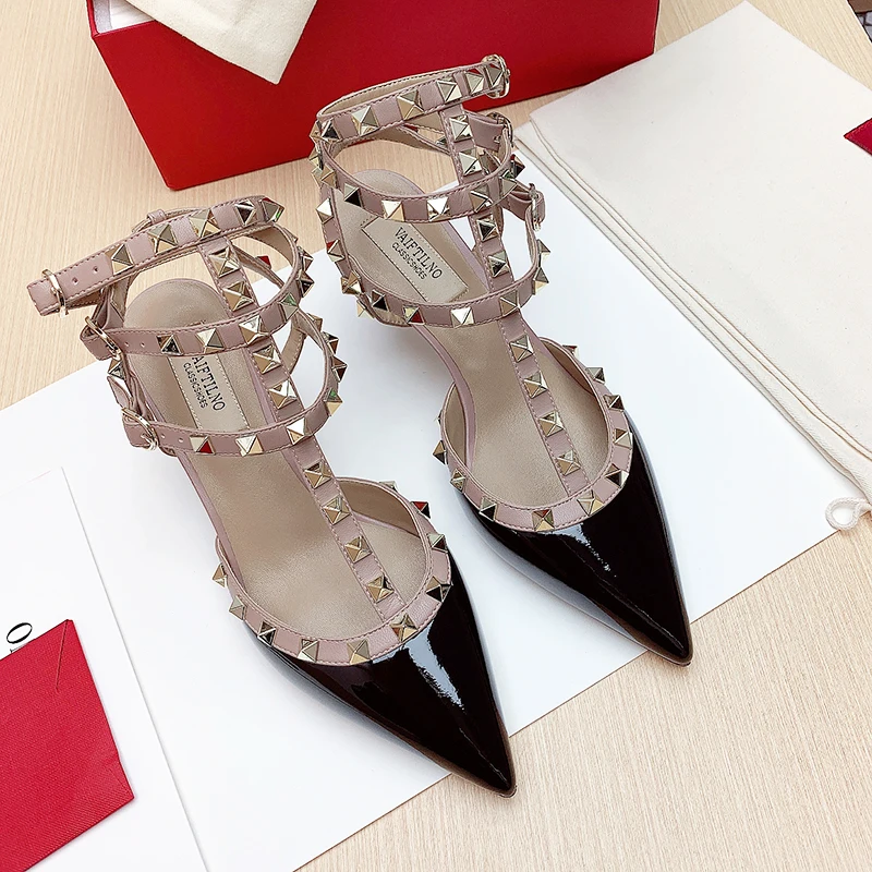 VAIFTILNO Gladiator Sandals Black 39 3
