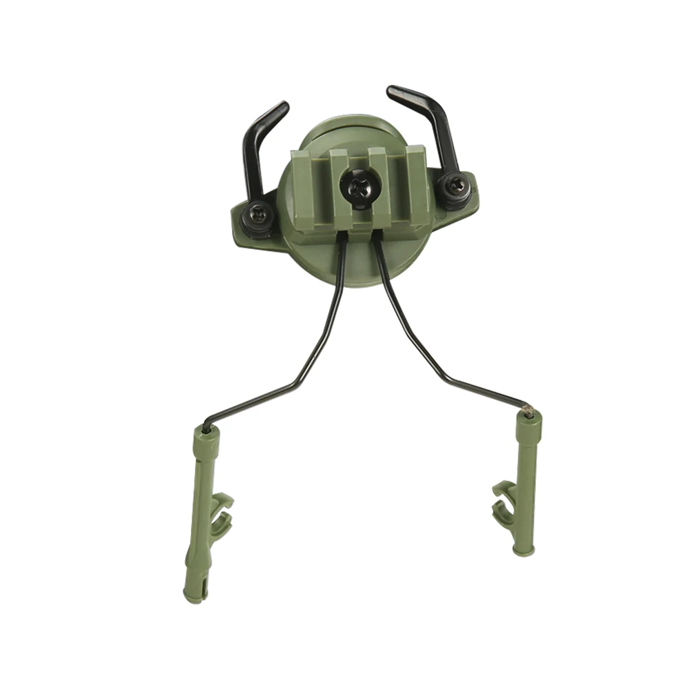 Tactical Headset Support Helmet Rail Suspension Adapter Fast Rail Mounts 360 Rotation Airsoft Paintball Headset Holder Bracket