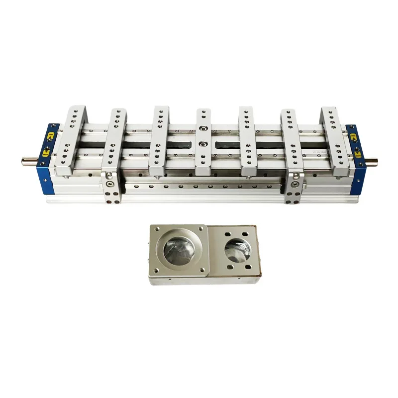 Multi-station variable pitch slide, multi-station variable pitch module