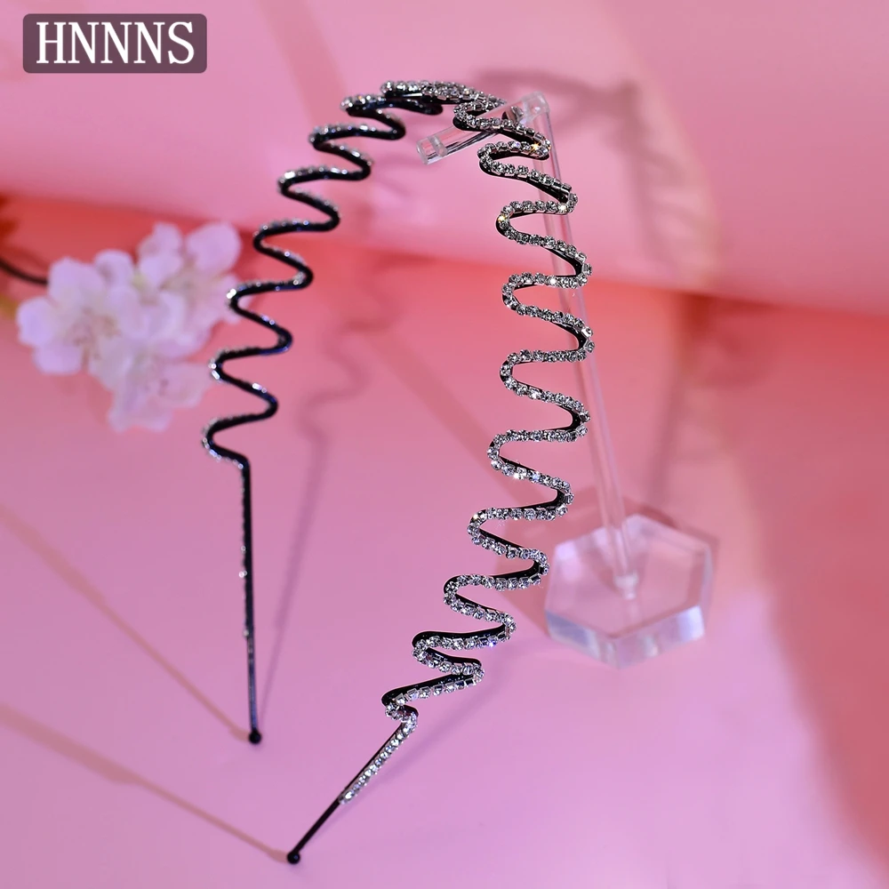 TOPQUEEN رائعة العروس الزفاف بسيط عقال اليدوية حجر الراين موضة النساء مأدبة حفلة يؤرخ إكسسوارات الشعر YXA136 #6