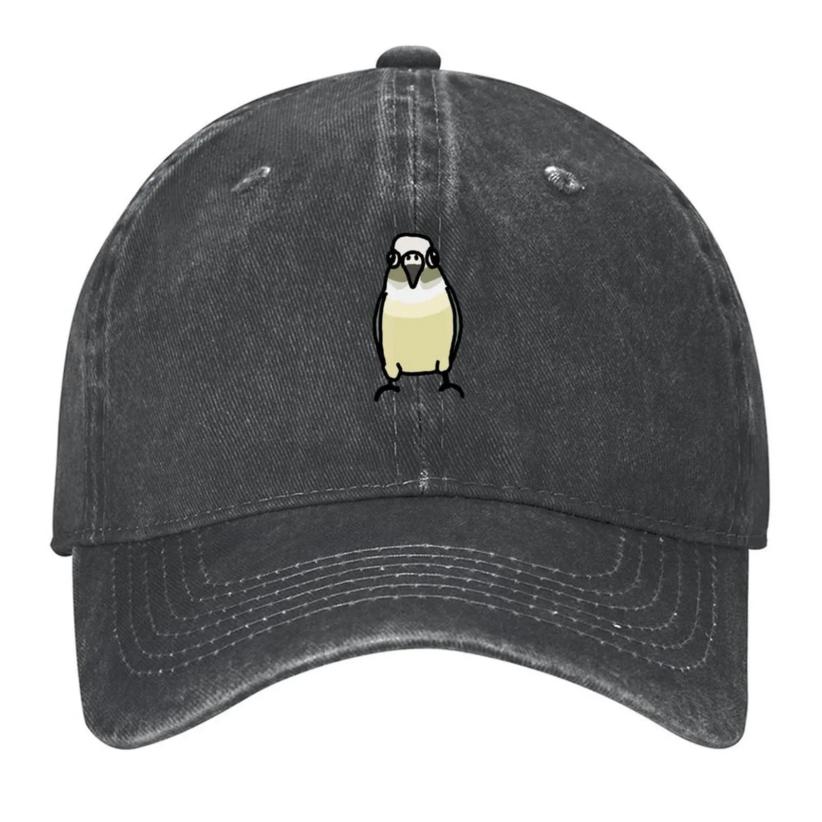 

Turquoise pineapple green cheek conure - yellow sided Baseball Cap Beach Beach Bag Mens Hats Women's