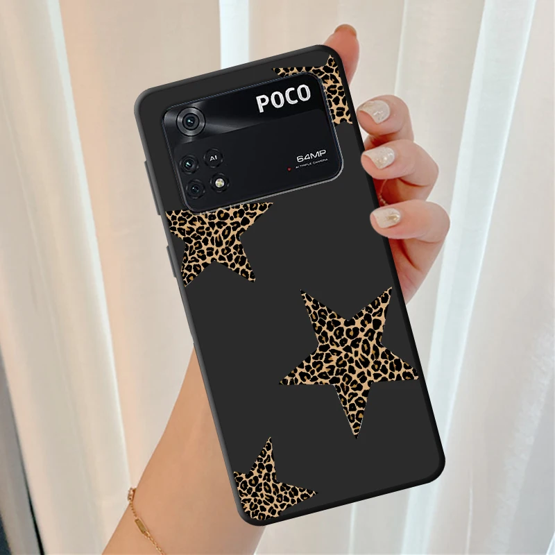 Leopard Print Star Art Case for Xiaomi Poco F8 M3 M4 M7 Pro F1 C50 F3 C61 C75 X3 X4 X5 X7 Pro M5 C71 Funda Phone Cover view 5