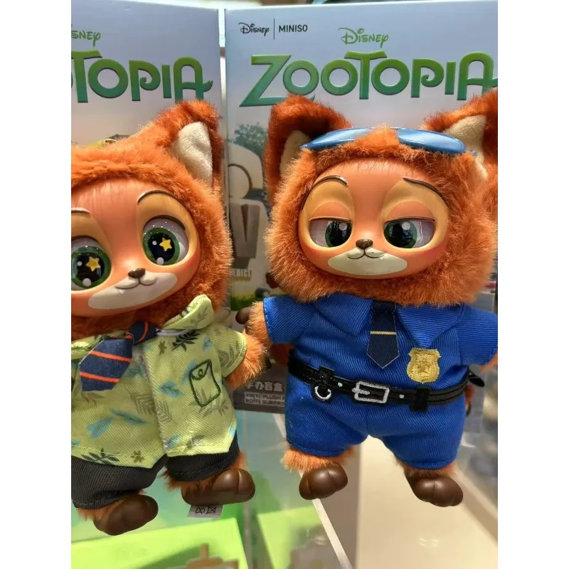 ديزني 2025 جديد Zootopia جودي أرنب نيك الثعلب الأغنام صندوق الغموض مايور تمثال أنيمي لعبة نموذج جمع صندوق أعمى هدايا الاطفال