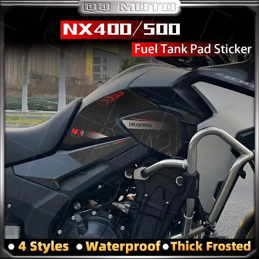 For NX400/500 nx400/500  Fuel Tank Pad Sticker Motorcycle Tank Protection Thick Frosted Decals Waterproof Decorative Accessories